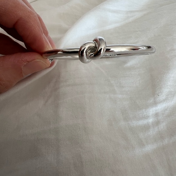 Kate Spade Silver Sailor Knot Bracelet - Picture 2 of 5